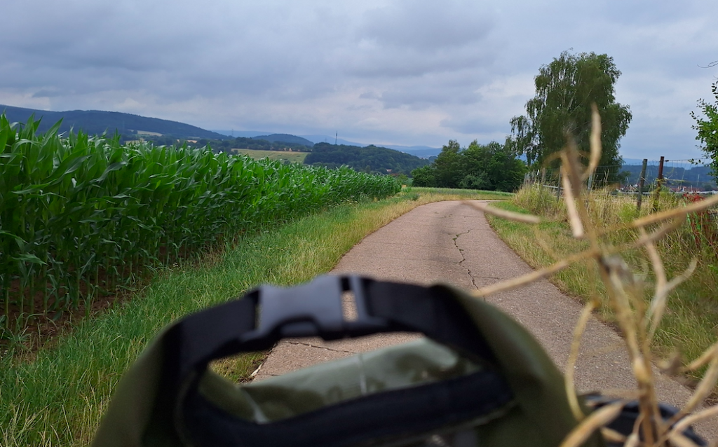 … und Blick nach vorn auf die Ronneburger Hügel