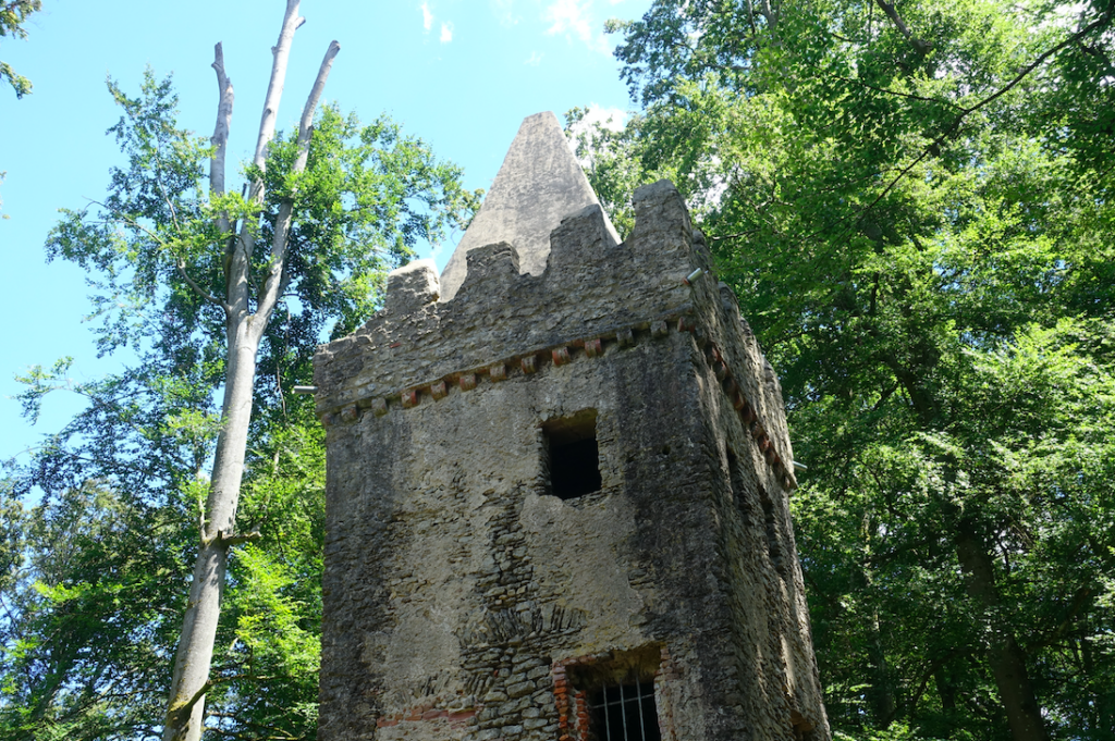 Ruine am Weg bei Großkrotzenburg (Rapunzel?)