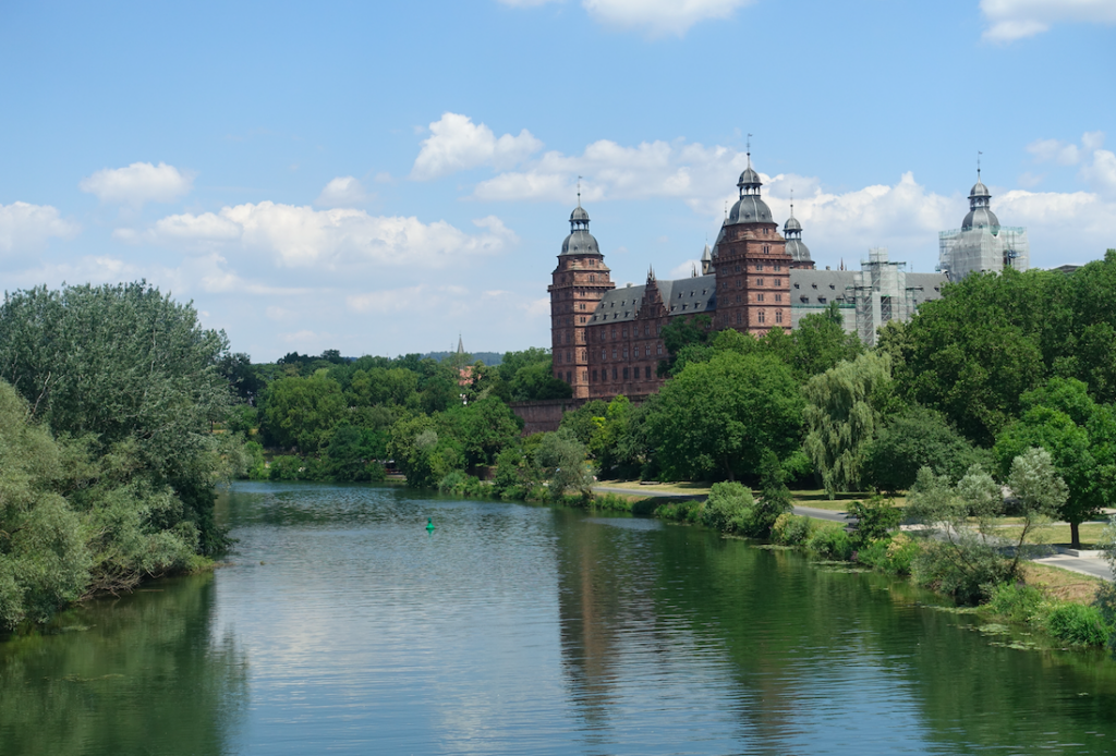 Letzter Blick auf Schloss Johannisburg