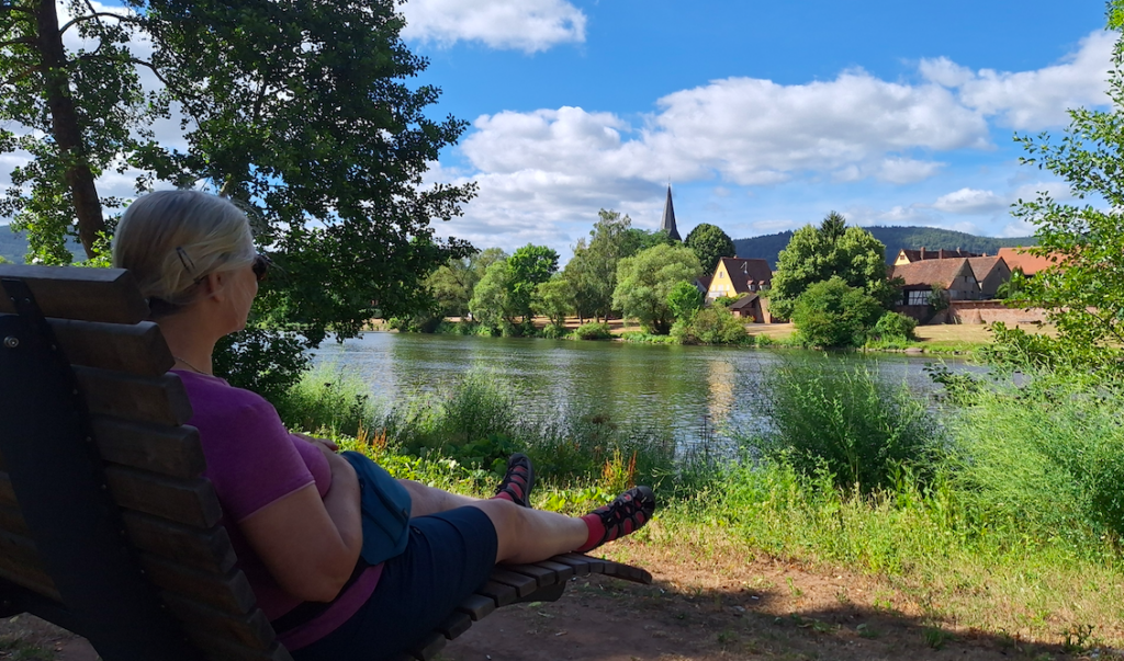 Blick auf Laudenbach