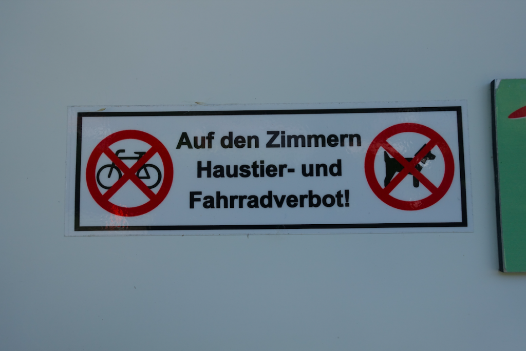 Schade, so´n bisschen „abradeln“ wäre ganz nett gewesen ;)