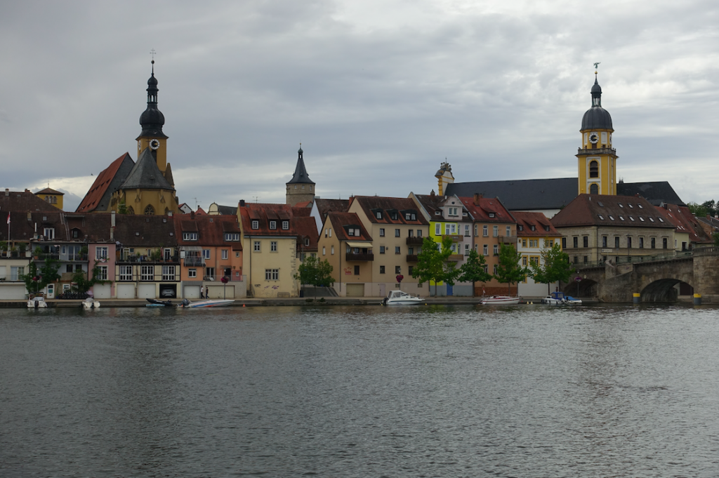 Kulisse von Kitzingen am Main