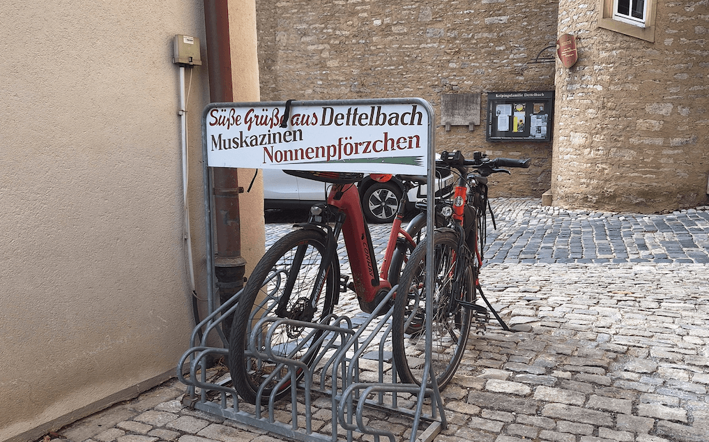 Nun ja: Wir waren auch heute auf dem Rad … für 15 Minuten
