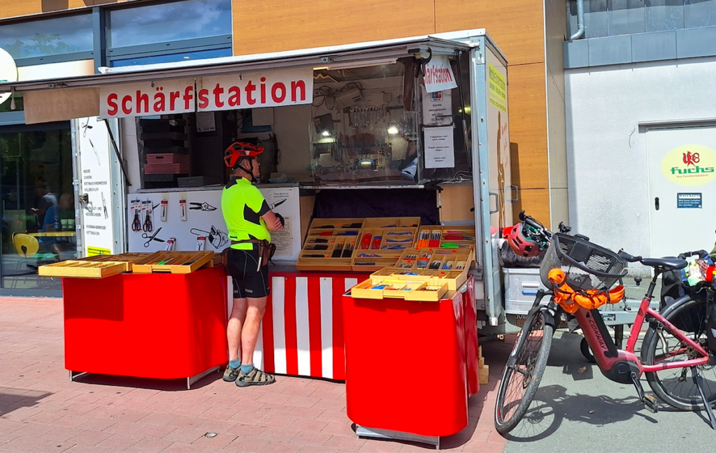 Lang vorgeplant: Treffen mit einem Schleifer …
