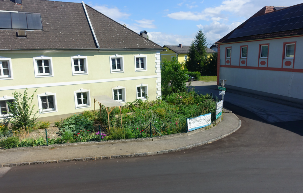 Blick aus dem Fenster des Hotels Häuserer – unserer 2. Rekonvaleszenzstation für Frank
