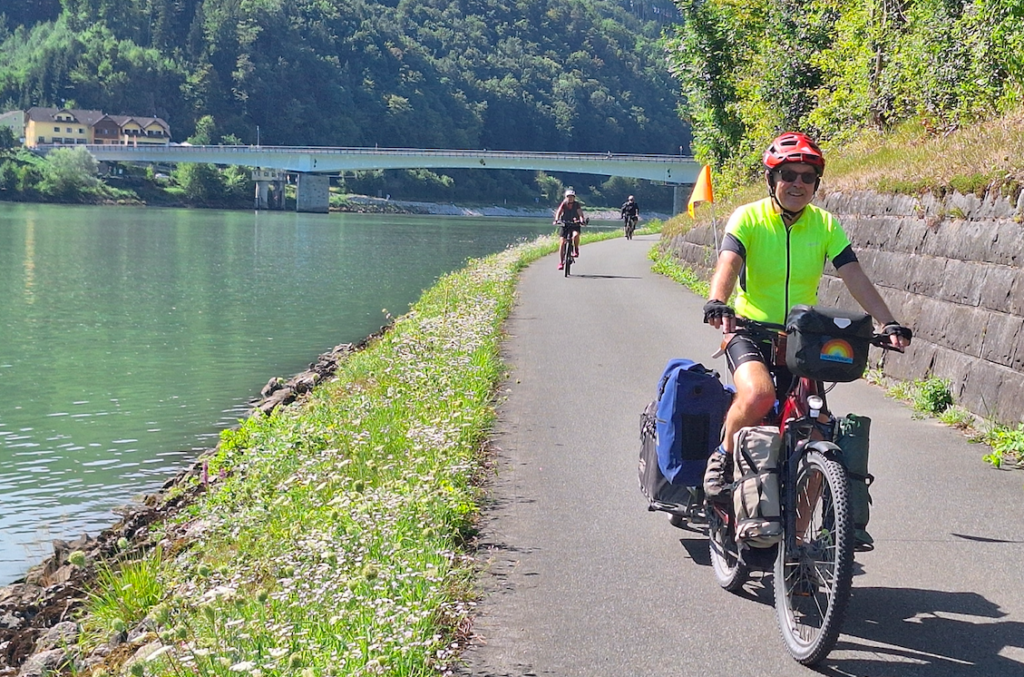 Heute war ein Drittel Landstraße – aber auch solche herrlichen Radwege