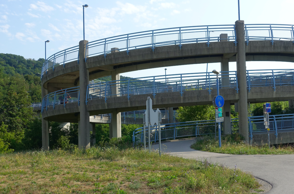 So mancher Luxus für Radler am Donauradweg
