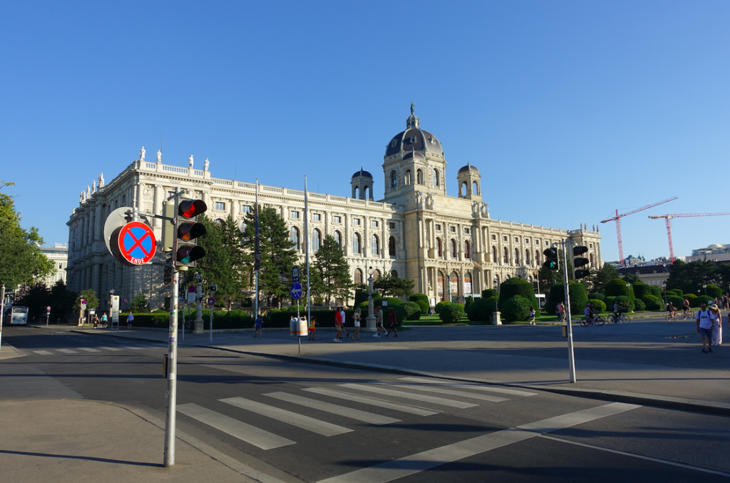 Aufbruch zur Wienerkundung