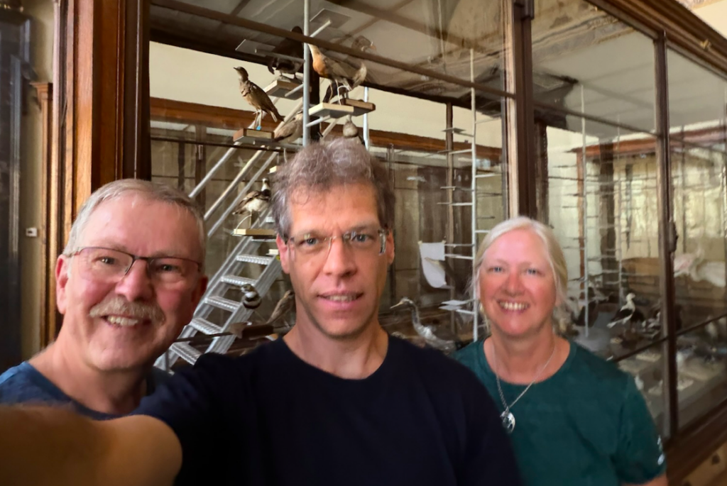 Besuch bei Swen Renner im Naturhist. Museum