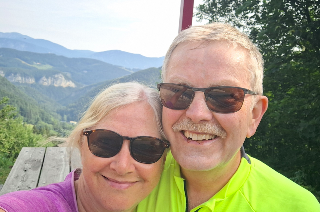 Oben auf dem Simmeringpass