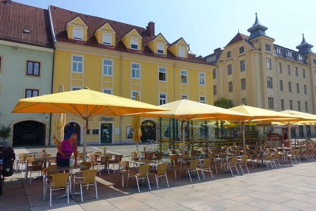 Auftakt zur Pause in Bruck an der Mur