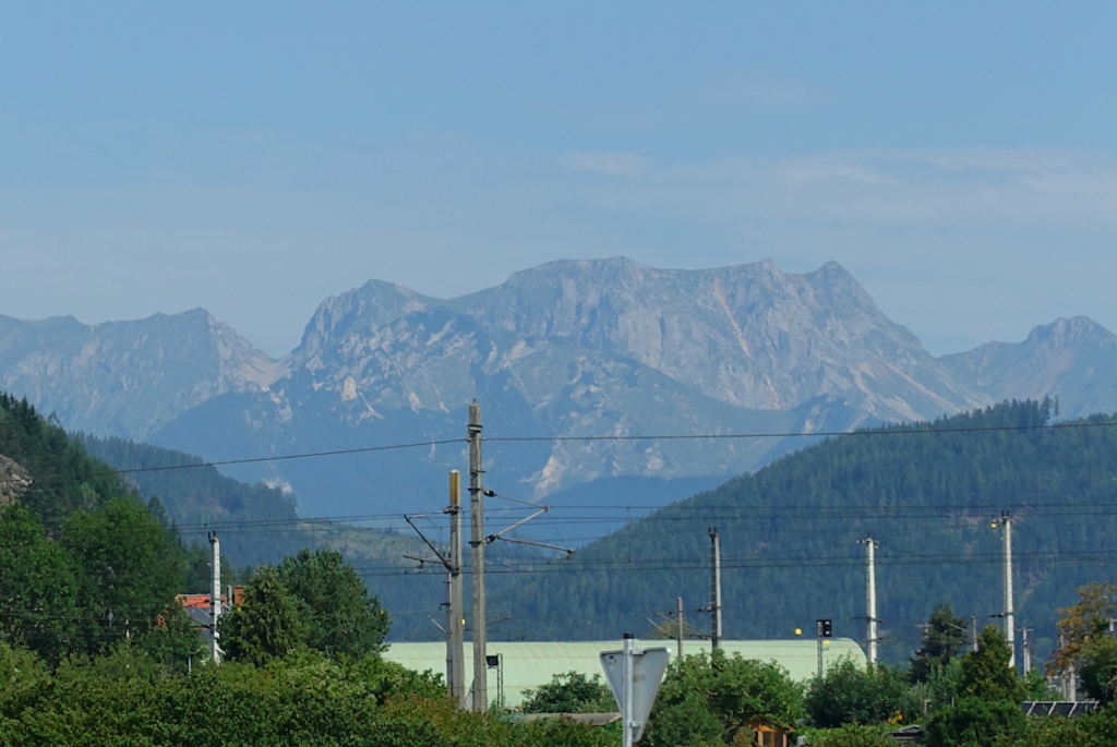 Blick auf den Reiting in den Eisenerzer Alpen