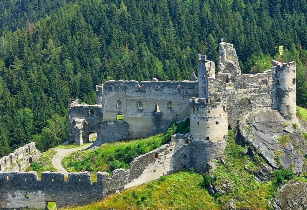 Burgruine Steinschloss (das Schloss aus der Gutenachtgeschichte)