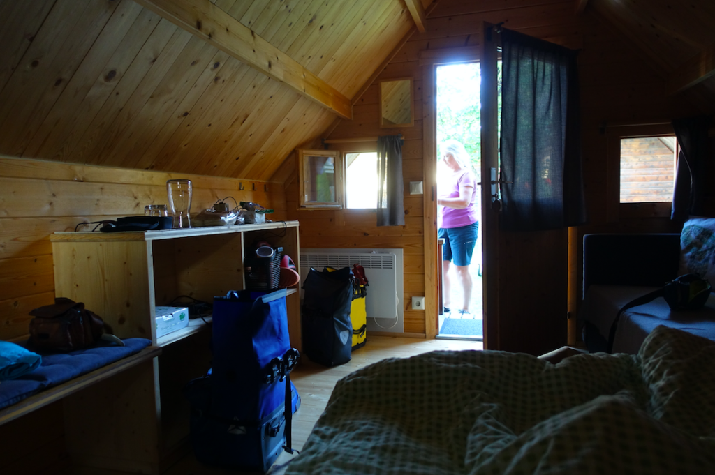 Blick aus der hüttigen Hütte