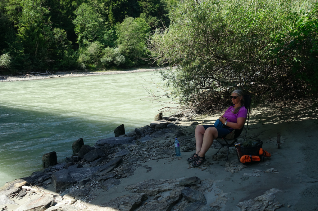 Noch ´ne Pause an der Drau