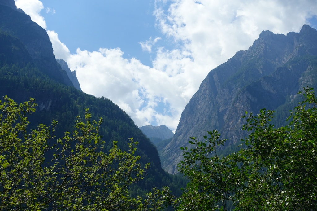 Da sind sie: die Lienzer Dolomiten