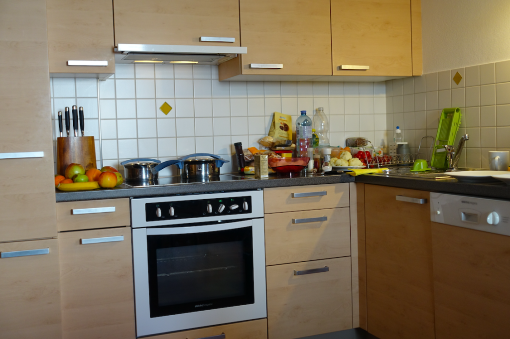 Schlichte Wohnung, aber alles da … bis Freitag früh