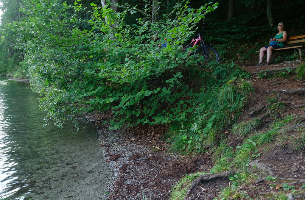 Schönes Pausenplätzchen am See