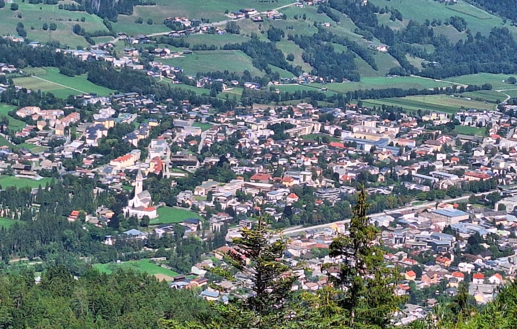 … mit Blick auf Lienz