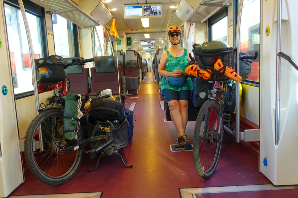 Ohne Probleme in den Zug (nix da Deutsche Bahn)