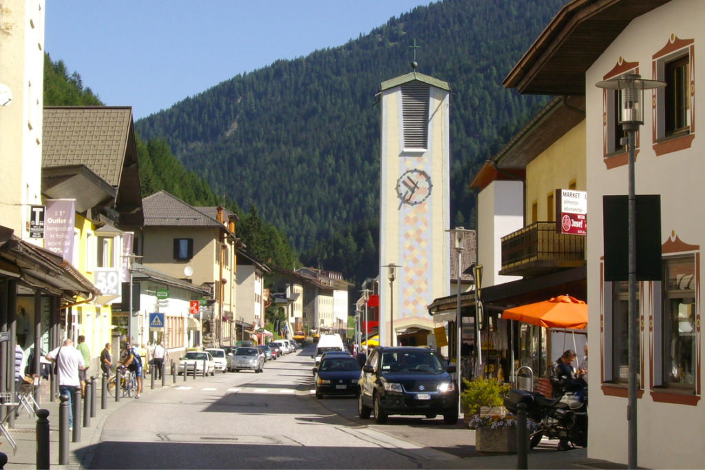 Das Dorf Brenner auf der „Passhöhe“, die wir irgendwie nicht bemerkt haben