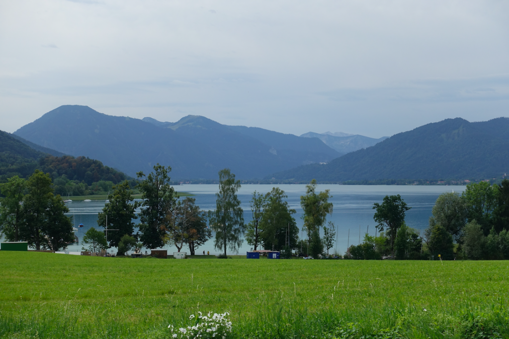 Blick auf den Tegernsee