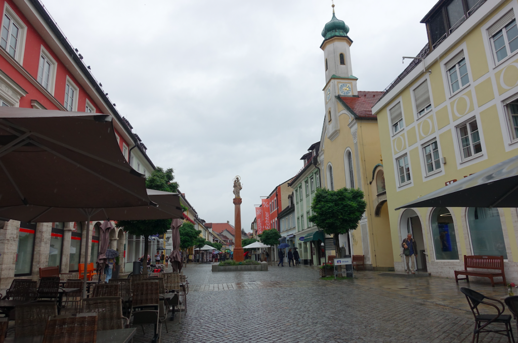 Murnau am Staffelsee – im Regen