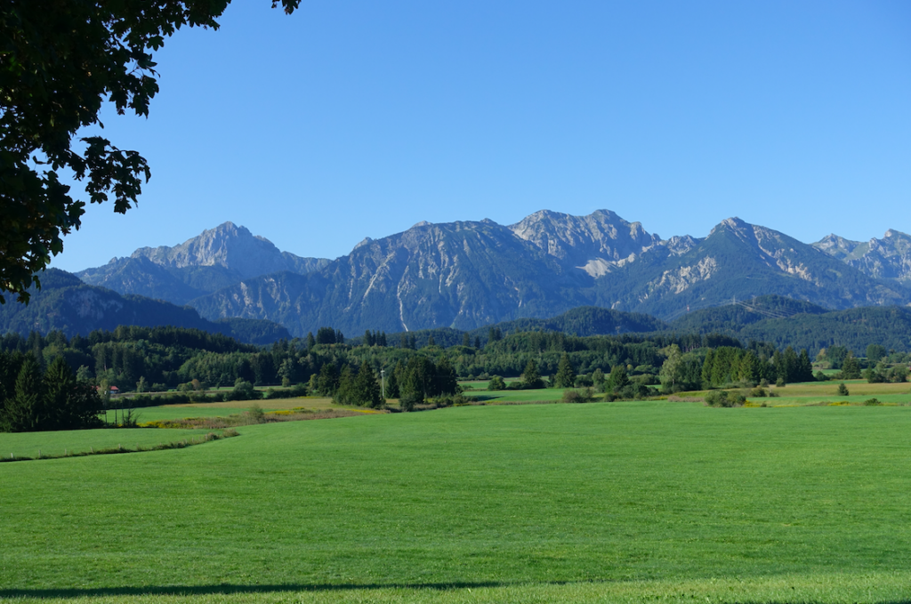 Was für ein Unterschied im hellen Morgenlicht zu Gestern