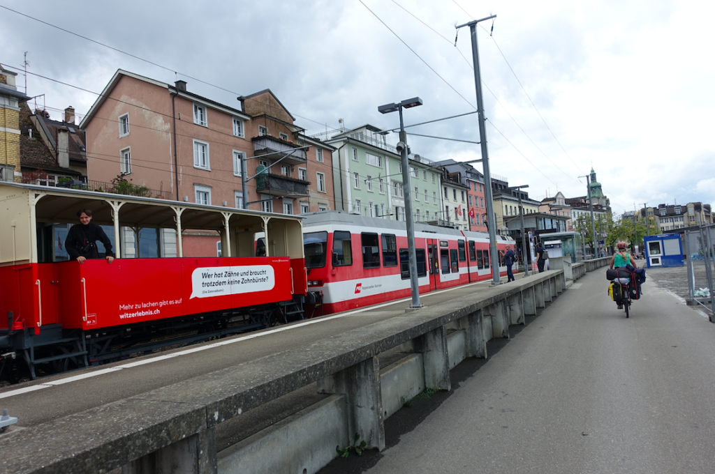 Schnappschuss am Bahnhof Rohrschach