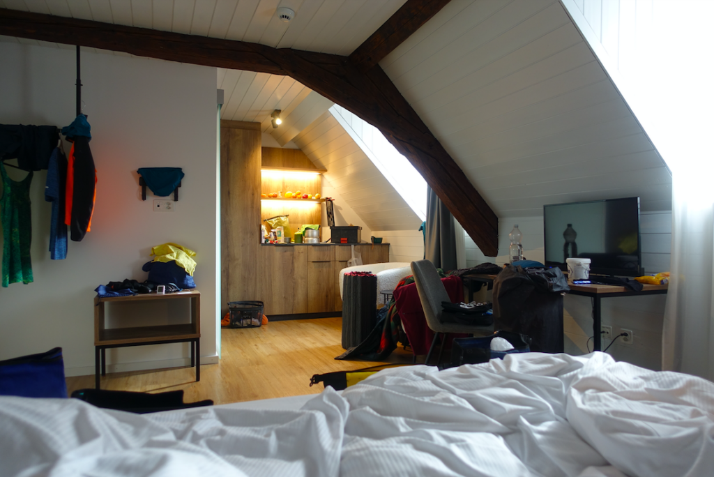 Und das Zimmer 1a und gemütlich!