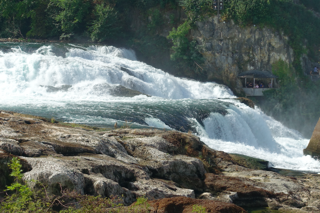 Der Rheinfall war kein Reinfall (Kalauer): …