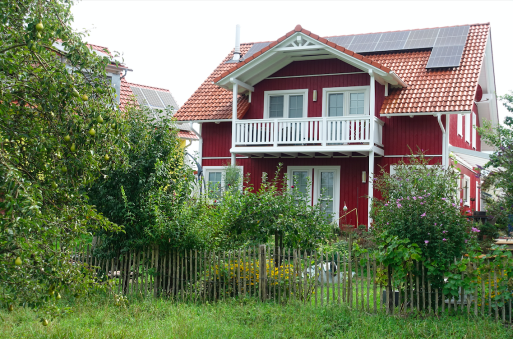 Ups: Haben wir uns verfahren? Sieht aus wie in Schweden ;)