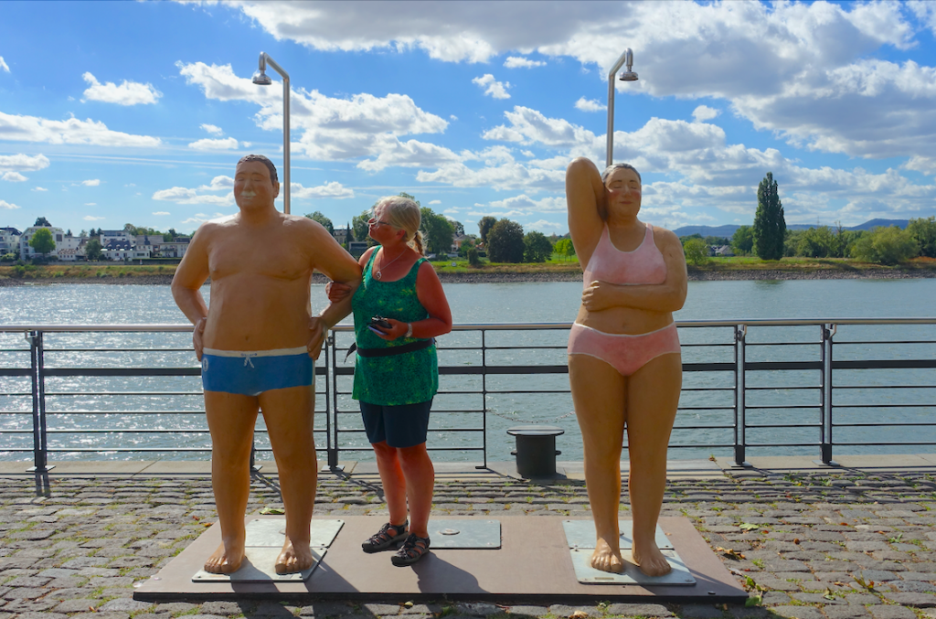 An der Rheinpromenade von Neuwied