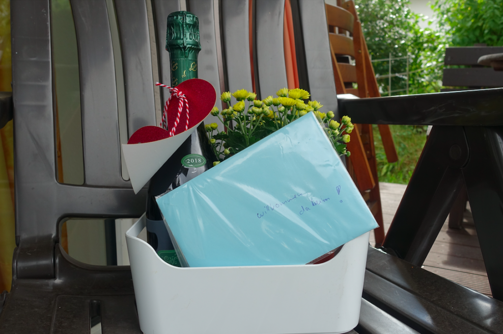 … zwei Geschenkkörbchen