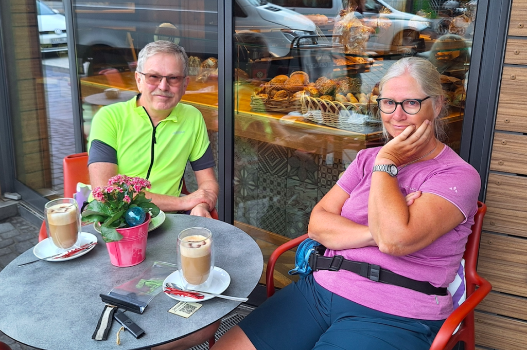 Eine letzte Kaffeepause in Wermelskirchen
